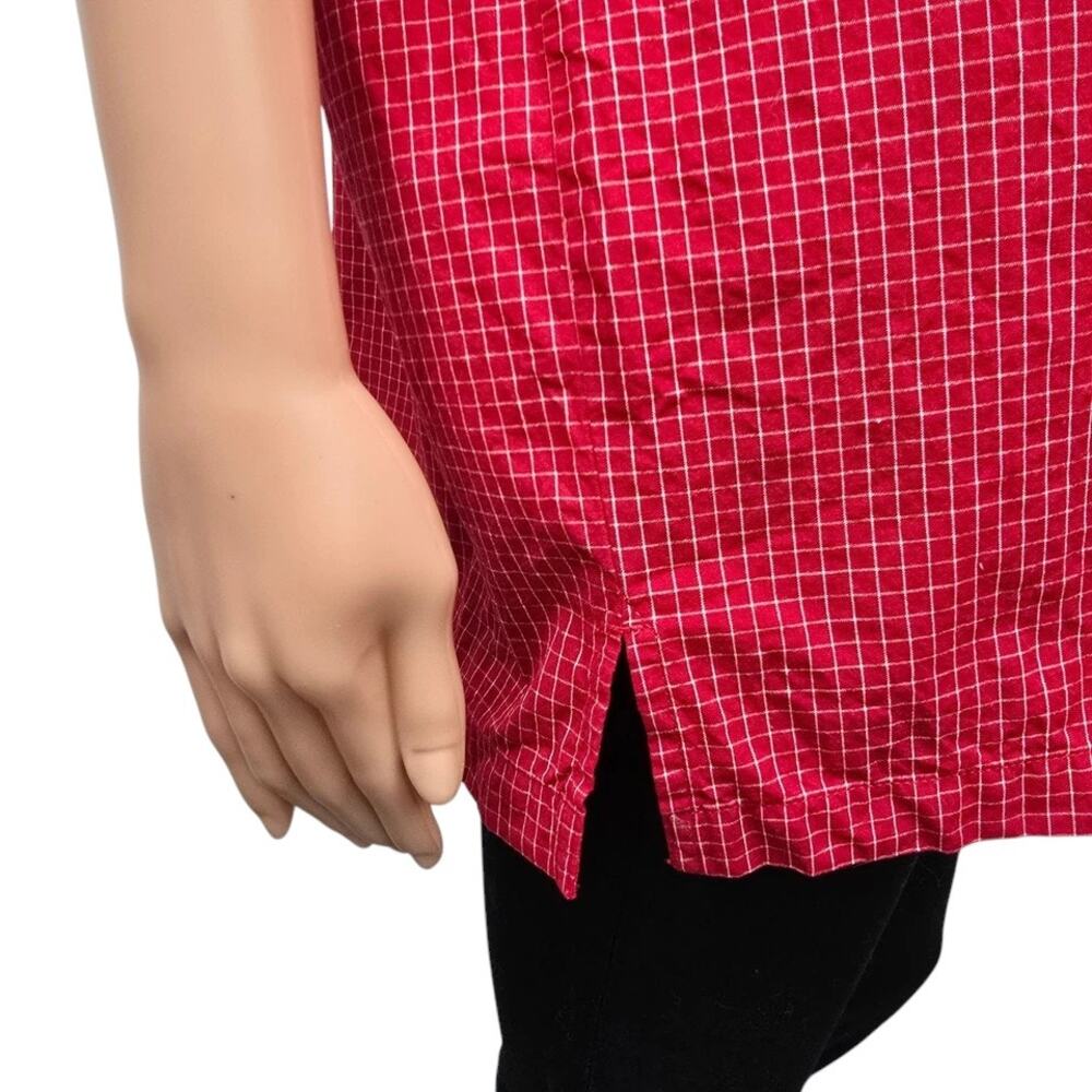 VINTAGE BOBBIE BROOKS Shirt Plus 18W 20W Button down Embroidered Clothesline - Picture 10 of 12